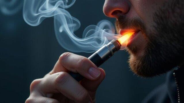 dohánybolt kínálatában elektromos cigi és hagyományos termékek összehasonlítása